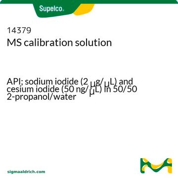 MS calibration solution API; sodium iodide (2 &#956;g/&#956;L) and cesium iodide (50 ng/&#956;L) in 50/50 2-propanol/water