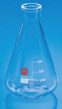 Aldrich&#174; Essentials Erlenmeyer flask, narrow mouth capacity 1000 mL, stopper joint: 9, volume 250-1000 mL, accuracy: 50 mL