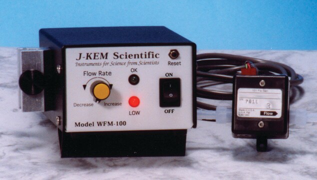 J-KEM&#174; water flow monitor AC/DC input 120 V AC