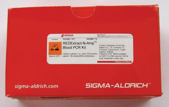 REDExtract-N-Amp&#8482; Blood PCR Kit sufficient for 100&#160;extractions, sufficient for 500&#160;amplifications