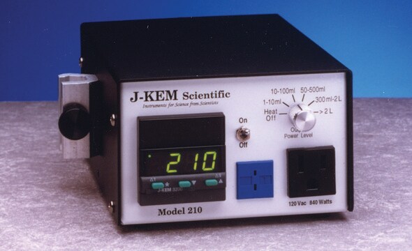 J-KEM&#174; basic temperature controller Model 210/T, temperature -50-200&#160;°C