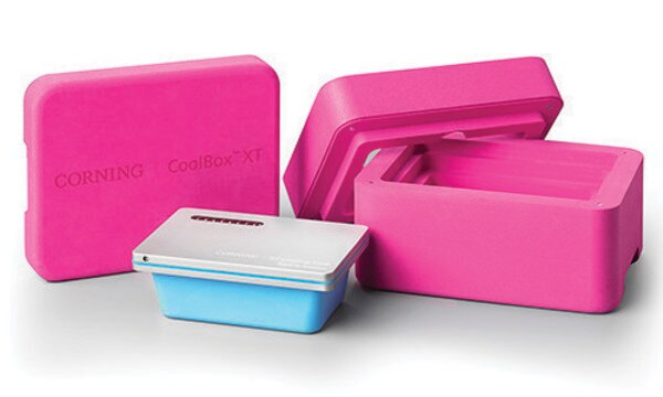 Corning&#174; CoolBox&#8482;, XT System workstation, single capacity, pink