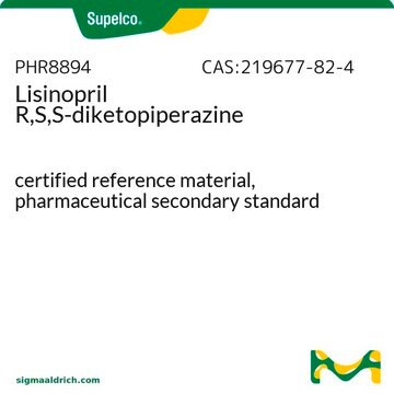 Lisinopril R,S,S-diketopiperazine certified reference material, pharmaceutical secondary standard