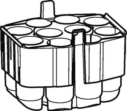 Adapter for Eppendorf&#174; Rotor S-4xUniversal-Large 50mL conical tubes, 175-250 mL bottles and plates, 175-250 mL bottles and plates, rotor S-4xUniversal Large