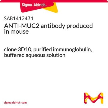 ANTI-MUC2 antibody produced in mouse clone 3D10, purified immunoglobulin, buffered aqueous solution