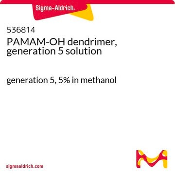 PAMAM-OH dendrimer, generation 5 solution generation 5, 5% in methanol