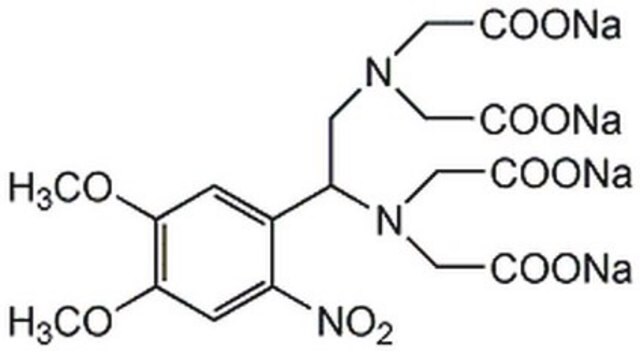 DM-NITROPHEN Reagent, Tetrasodium Salt Caged Ca2+ chelator that undergoes a major and rapid decrease in Ca2+-binding affinity upon photolysis.