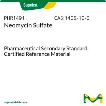 硫酸ネオマイシン Pharmaceutical Secondary Standard; Certified Reference Material