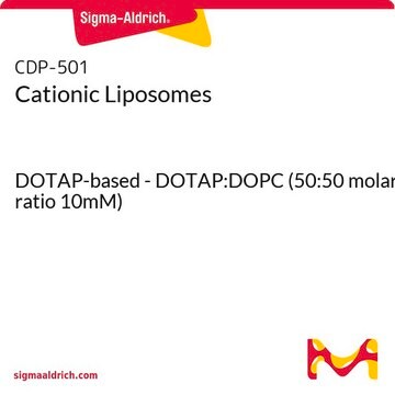 Cationic Liposomes DOTAP-based - DOTAP:DOPC (50:50 molar ratio 10mM)