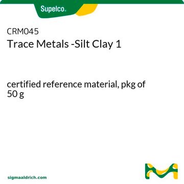 Trace Metals -Silt Clay 1 certified reference material, pkg of 50&#160;g