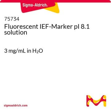 Fluorescent IEF-Marker pI 8.1 solution 3&#160;mg/mL in H2O