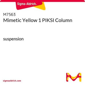 Mimetic Yellow 1 PIKSI Column suspension