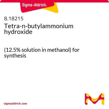 Tetra-n-butylammonium hydroxide (12.5% solution in methanol) for synthesis