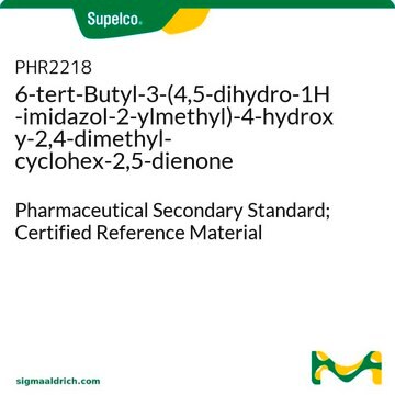 6-tert-Butyl-3-(4,5-dihydro-1H-imidazol-2-ylmethyl)-4-hydroxy-2,4-dimethyl-cyclohex-2,5-dienone trifluoroacetate Pharmaceutical Secondary Standard; Certified Reference Material