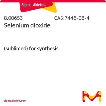 Selenium dioxide (sublimed) for synthesis