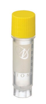 WHEATON&#174; CryoELITE&#174; cryovial with Loctagon&#8482; Vial Skirt and label patch self-standing polypropylene, capacity (2&#160;mL), external thread, sterile; &#947;-irradiated