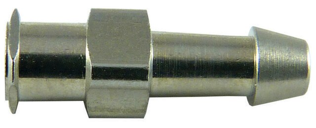 Luer-to-Tubing Connector female Luer lock to hose end, for tubing i.d., 1/8 &#8209; 3/16&#160;in., nickel plated