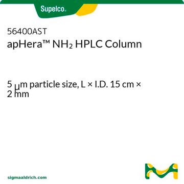 apHera&#8482; NH2 HPLC Column 5&#160;&#956;m particle size, L × I.D. 15&#160;cm × 2&#160;mm