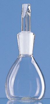 BRAND&#174; density bottle, Gay-Lussac pattern, uncalibrated capacity 50&#160;mL, borosilicate glass