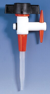 BRAND&#174; PTFE-stopcock for 'Economy' burette length