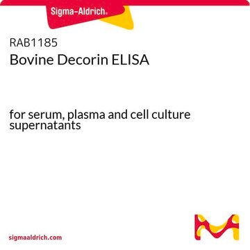 Bovine Decorin ELISA for serum, plasma and cell culture supernatants