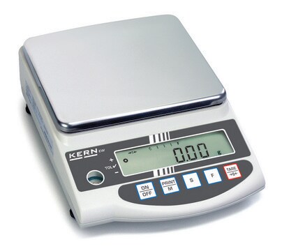 Kern EW-N series toploader balances Kern EW 220-3NM+YKA-03, weighing capacity 220&#160;g, resolution: ±0.002&#160;g, linearity: 0.002&#160;g