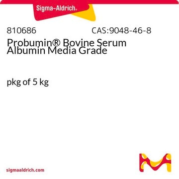 Probumin&#174; Bovine Serum Albumin Media Grade pkg of 5&#160;kg