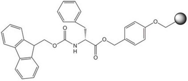 Fmoc-D-Phe-Wang resin Novabiochem&#174;