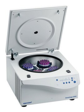 Eppendorf&#174; Centrifuge 5810/5810R 5810, non-refrigerated, with rotor A-4-81, keypad, AC/DC input 120 V, 50/60 Hz, US 3-pin plug (US)