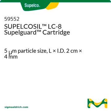 SUPELCOSIL&#8482; LC-8 Supelguard Cartridge 5&#160;&#956;m particle size, L × I.D. 2&#160;cm × 4&#160;mm