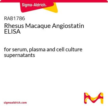 Rhesus Macaque Angiostatin ELISA for serum, plasma and cell culture supernatants