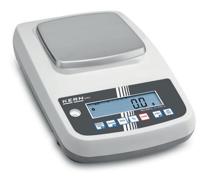 Kern EWJ series precision balances Kern EWJ 3000-2, weighing capacity 3000, accuracy: 0.01&#160;g, precision: ±0.05&#160;g