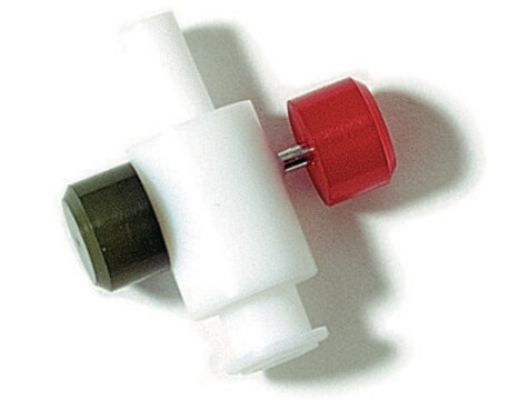 Push Button Valve for use with Hamilton TLL syringes