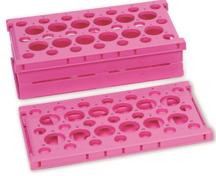 Pop-Up tube rack pink