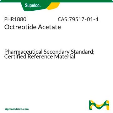 Octreotide Acetate Pharmaceutical Secondary Standard; Certified Reference Material