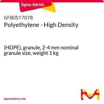 Polyethylene - High Density (HDPE), granule, 2-4&#160;mm nominal granule size, weight 1&#160;kg