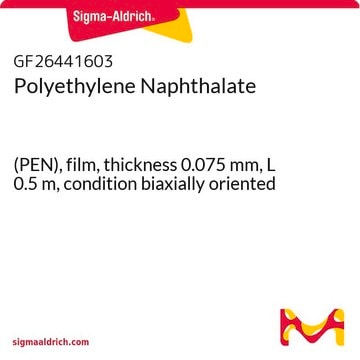 Polyethylene Naphthalate (PEN), film, thickness 0.075&#160;mm, L 0.5&#160;m, condition biaxially oriented