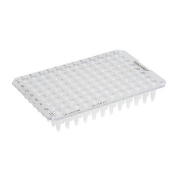 Eppendorf twin.tec&#174; PCR Plates 96 clear plate, unskirted, conical bottom colorless wells, capacity 250&#160;&#956;L, colorless, pkg of 20&#160;ea