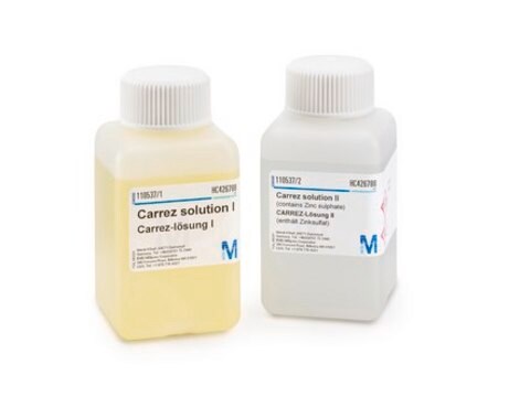 Carrez Clarification Kit suitable for sample preparation, input: food(s), 5&#160;×