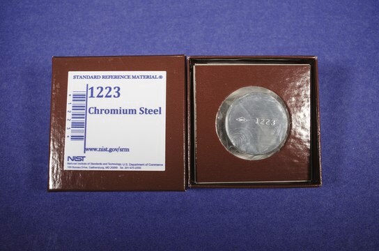 Chromium steel NIST&#174; SRM&#174; 1223