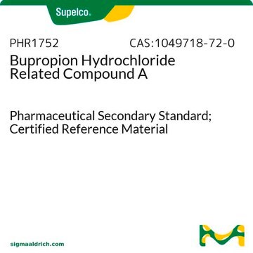 Bupropion Hydrochloride Related Compound A Pharmaceutical Secondary Standard; Certified Reference Material