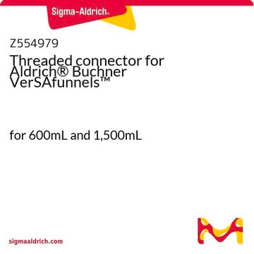 Threaded connector for Aldrich&#174; Buchner VerSAfunnels&#8482; for 600mL and 1,500mL