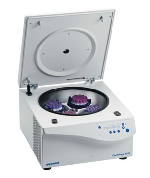 Eppendorf&#174; Centrifuge 5810 G incl. rotor A-4-81 and 15/50 mL adapters, AC/DC input 230 V AC, Schuko plug