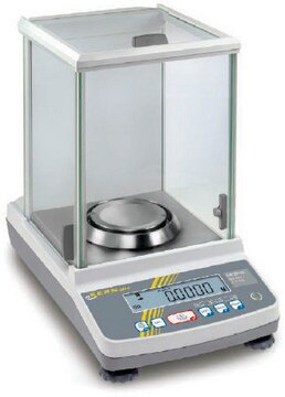 Kern analytical balance ABJ 80-4NM, AC/DC input 220 V AC, Schuko plug