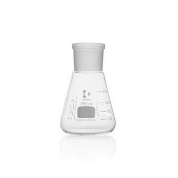 DURAN&#174; Erlenmeyer flask with standard ground joint flask volume (250&#160;mL), neck joint: ST/NS 45/40