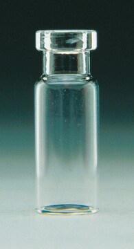 LOVial&#174; large opening autosampler vials, 12 × 32mm clear glass vial, LOVial, large opening, (6&nbsp;mm)