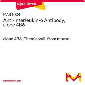 Anti-Interleukin-6 Antibody, clone 4B6 clone 4B6, Chemicon&#174;, from mouse