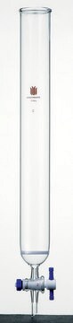 Synthware&#8482; chromatography column with PTFE stopcock and coarse frit L 457&#160;mm