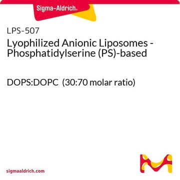 Lyophilized Anionic Liposomes - Phosphatidylserine (PS)-based DOPS:DOPC (30:70 molar ratio)