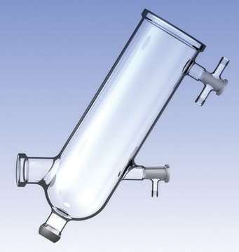 Ace cold trap outer body only for condenser "C" assembly plastic-coated glass, fits Büchi&#174; models R-200/R-205 and R-114/R-144